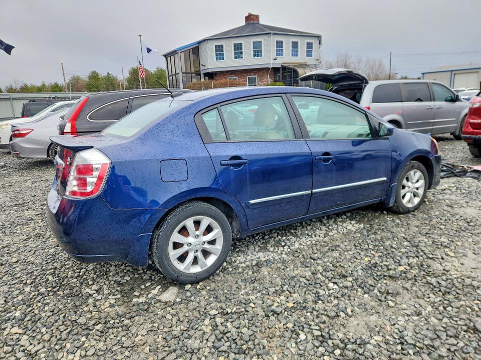 2012 Nissan Sentra VIN 3N1AB6AP9CL667141 COPART salvage auction — FRONT END, Ma - Cert Of Title-Reconstrctd Coll, sold $750 on 2026-07-06 (photo 3)