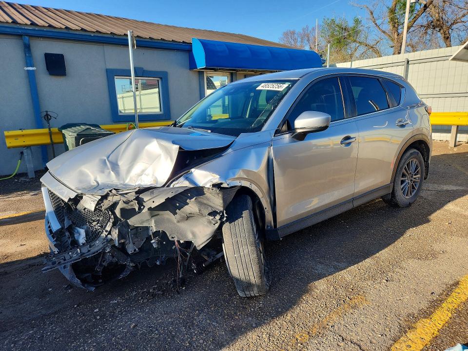 2017 Mazda Cx-5 VIN JM3KFABL4H0216988 COPART salvage auction — FRONT END, KS - CERT OF TITLE-SALVAGE, sold $1,550 on 2026-07-16 (photo 1)