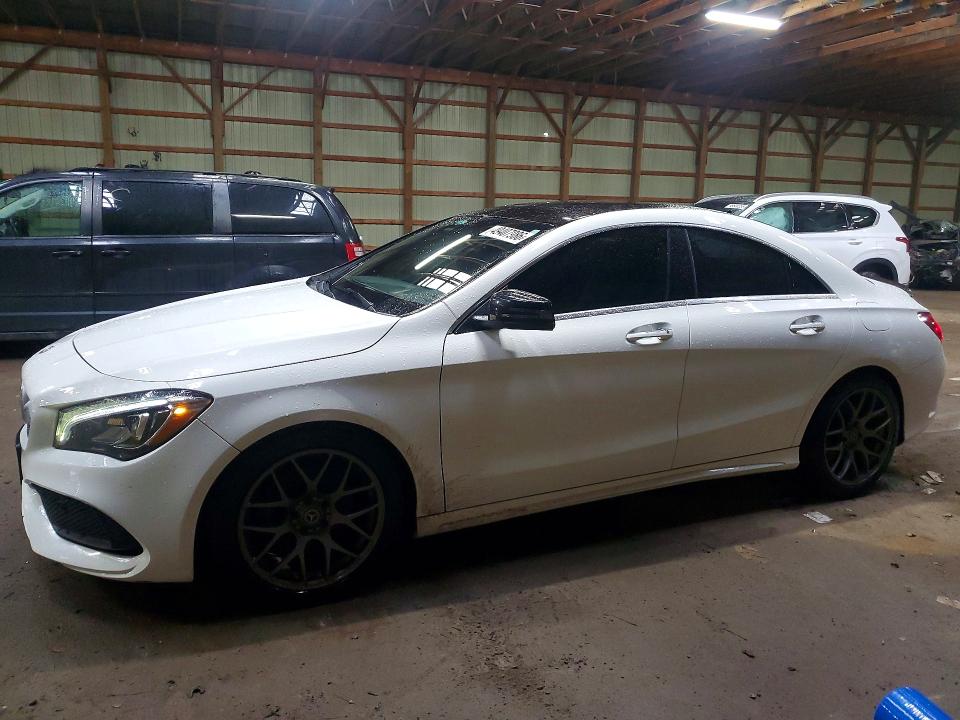 2018 Mercedes-benz Cla-klasse VIN WDDSJ4GB8JN634896 COPART salvage auction — SIDE, On - Permit Salvage, sold $8,700 on 2026-07-16 (photo 1)