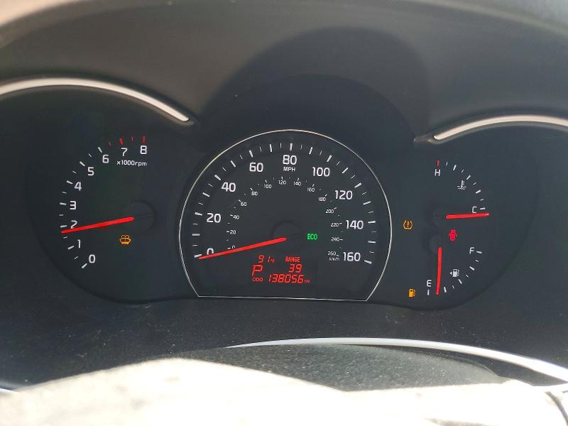 2015 Kia Sorento VIN 5XYKT3A60FG607216 COPART salvage auction — FRONT END, Nc - Salvage Certificate Of Title, sold $1,300 on 2026-07-06 (photo 9)