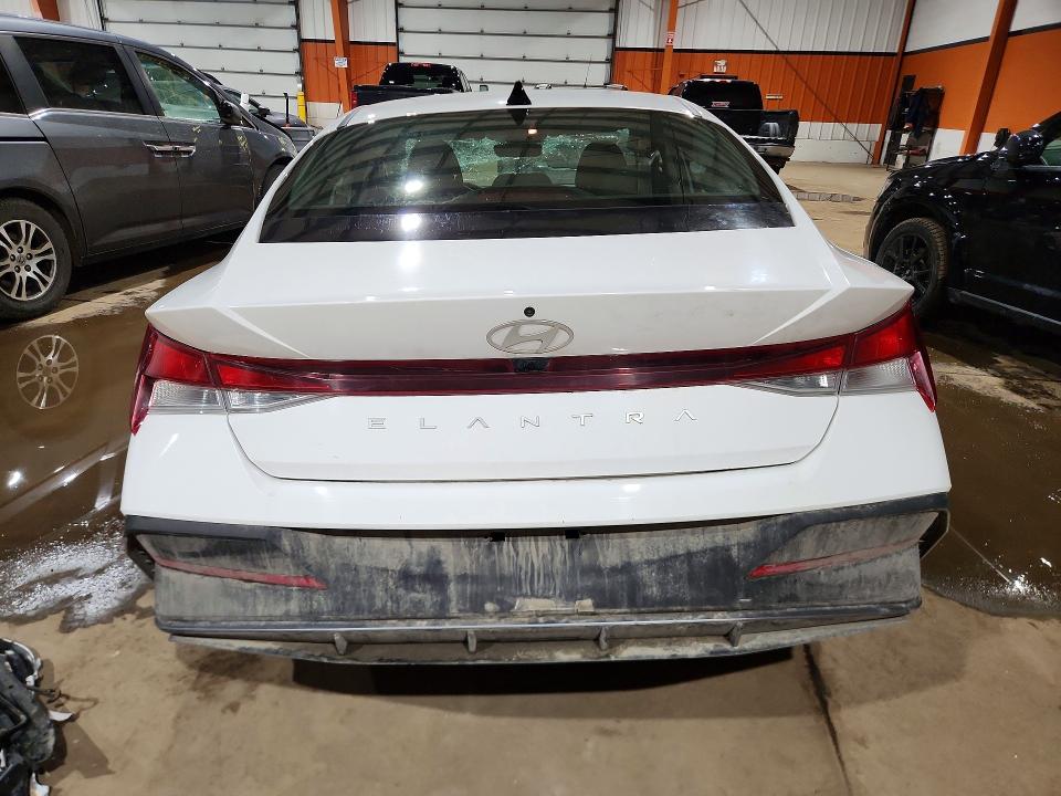 2024 Hyundai Elantra VIN KMHLM4DG7RU727170 COPART salvage auction — FRONT END, Ab - Bos - Nonrepairable, sold $525 on 2026-07-21 (photo 6)