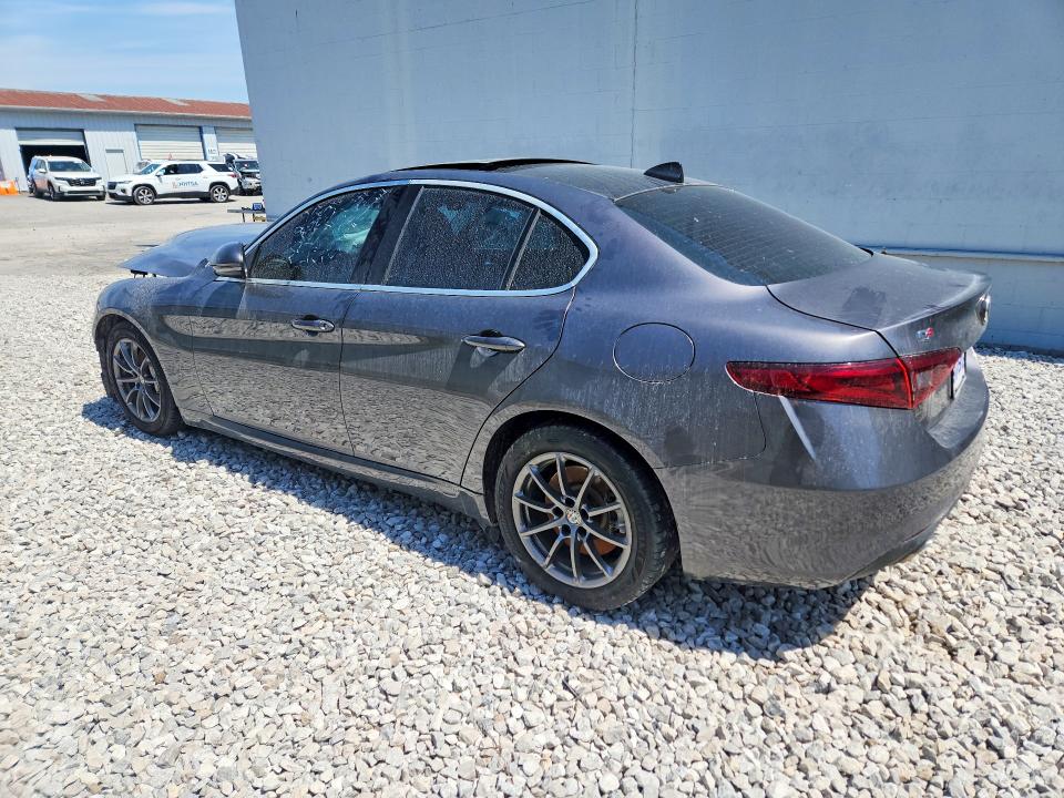 2018 Alfa romeo Giulia VIN ZARFAEDNXJ7563985 COPART salvage auction — FRONT END, Oh - Public Repo Sale - Clean, sold $250 on 2026-07-14 (photo 2)