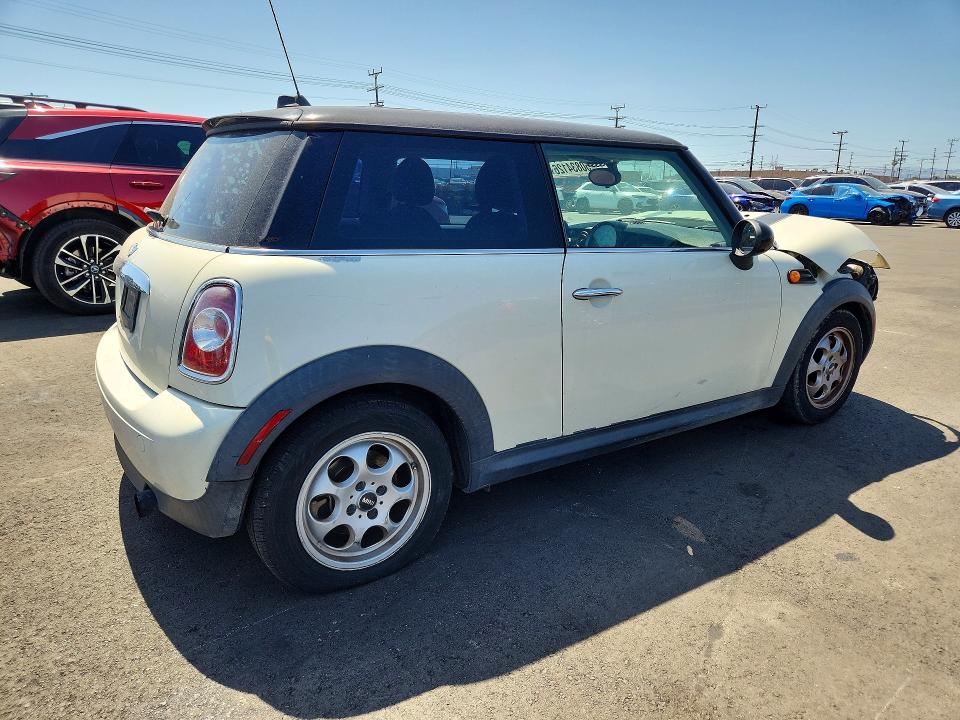 2013 Mini Cooper VIN WMWSU3C5XDT680870 COPART salvage auction — FRONT END, Salvage Title, sold $250 on 2026-09-24 (photo 3)