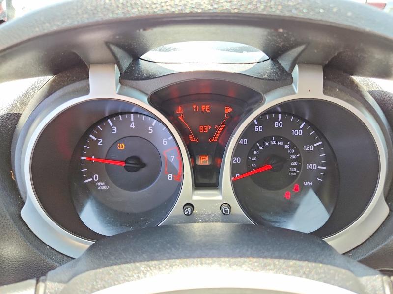 2012 Nissan Juke VIN JN8AF5MR1CT104299 COPART salvage auction — FRONT END, Ca - Salvage Certificate, sold $575 on 2026-07-30 (photo 9)