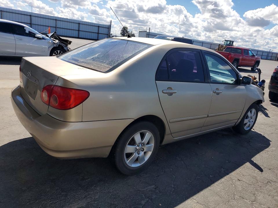 2005 Toyota Corolla VIN 1NXBR32E95Z393730 COPART salvage auction — FRONT END, Ca - Salvage Certificate, sold $575 on 2026-07-02 (photo 3)