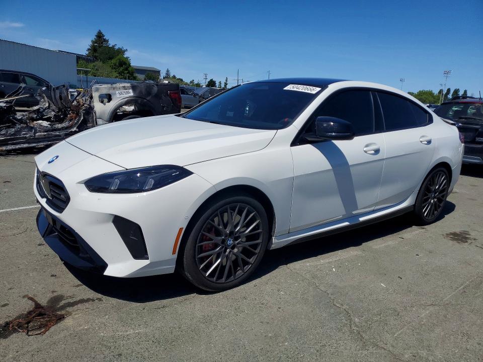 2025 BMW M2 VIN WBA33GG00S7S76334 COPART salvage auction — REAR END, Ca - Salvage Certificate, sold $12,000 on 2026-07-06 (photo 1)