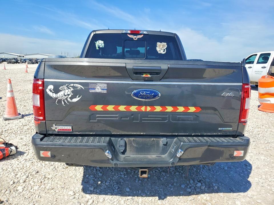 2018 Ford F-150 VIN 1FTEW1CP0JKE39563 COPART salvage auction — FRONT END, Tx - Salvage Vehicle Title, sold $3,450 on 2026-07-09 (photo 6)