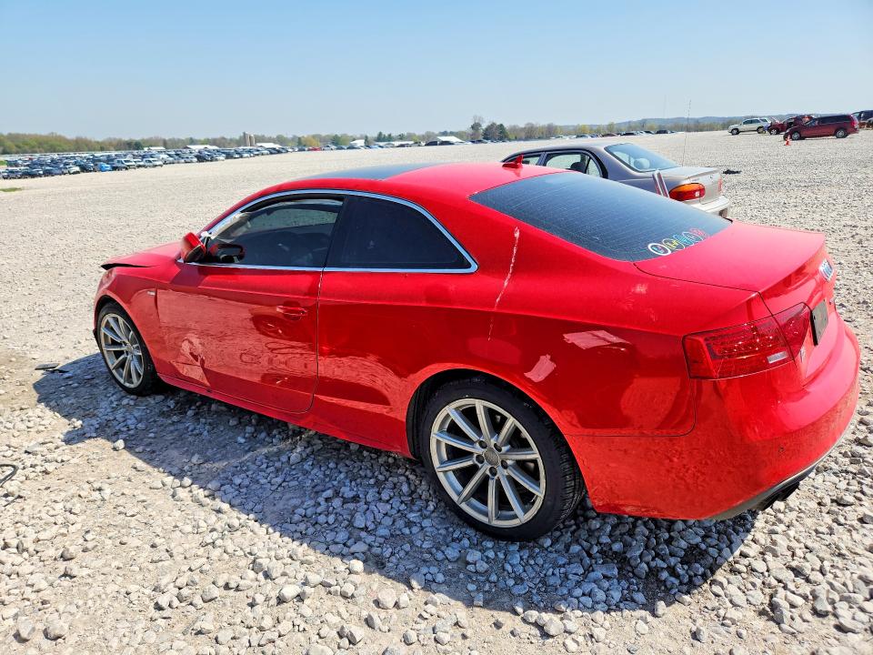 2016 Audi A5 VIN WAUM2AFR6GA027857 COPART salvage auction — FRONT END, MI - CERTIFICATE OF TITLE, sold $1,550 on 2026-07-02 (photo 2)