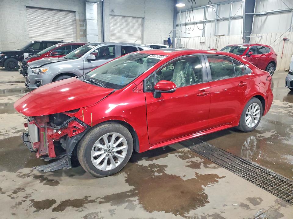 2020 Toyota Corolla VIN JTDFPRAE3LJ073690 COPART salvage auction — FRONT END, Mn - Cert Of Title-Salvage, sold $2,100 on 2026-07-21 (photo 1)
