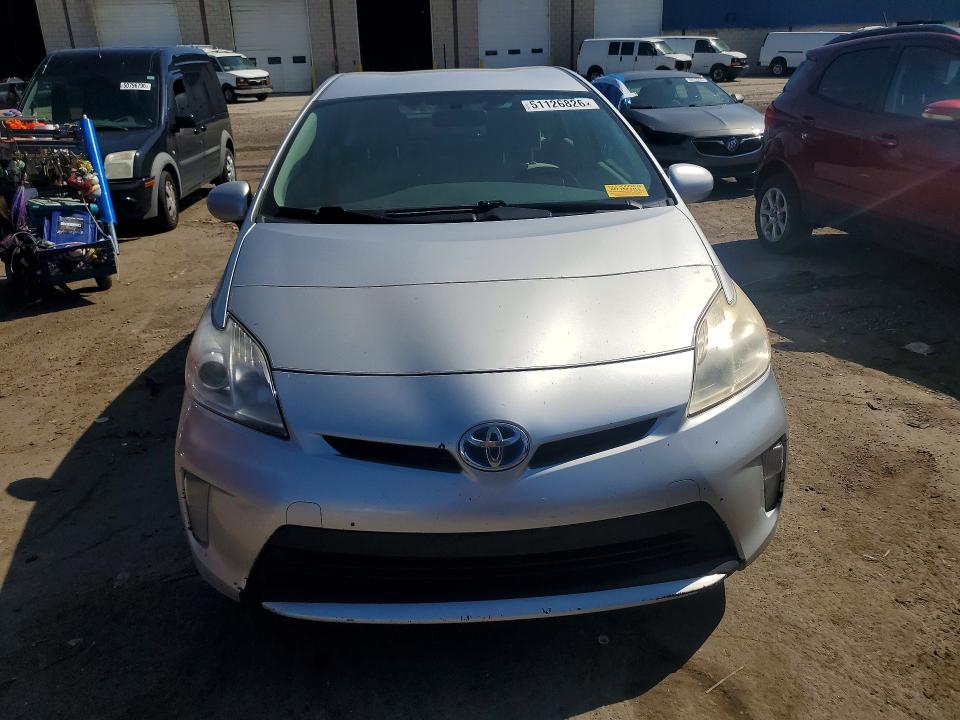 2013 Toyota Prius VIN JTDKN3DU0D1697534 COPART salvage auction — REAR END, Mi - Dealer Only Clean Title, sold $2,300 on 2026-07-31 (photo 5)