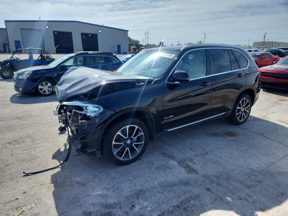 2015 BMW X5 VIN 5UXKR2C58F0H39631 COPART salvage auction — FRONT END, OK - CERT OF TITLE-SALVAGE, sold $1,200 on 2026-07-30 (photo 1)