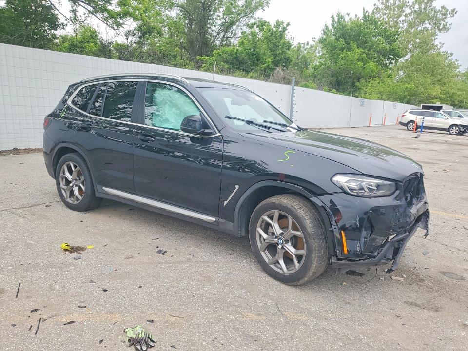 2023 BMW VIN 5UX53DP01P9S09410 COPART salvage auction — FRONT END, Mo - Salvage Certificate Of Title, sold $14,100 on 2026-07-10 (photo 4)