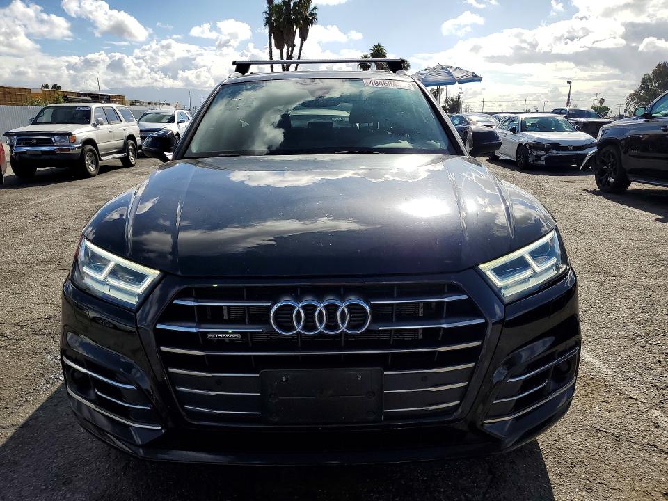 2020 Audi Q5 VIN WA1E2AFY1L2070077 COPART salvage auction — SIDE, Ca - Salvage Certificate, sold $13,200 on 2026-07-07 (photo 5)