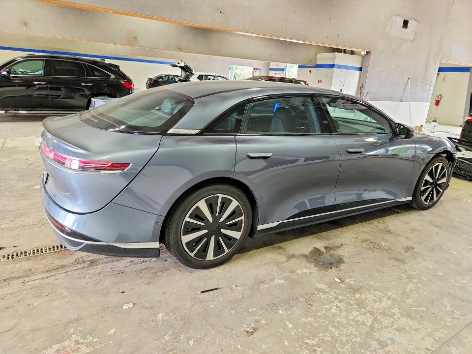 2023 Lucid Air VIN 50EA1PFA2PA007607 COPART salvage auction — FRONT END, Va - Cert Of Title - Salvage, sold $8,800 on 2026-07-02 (photo 3)