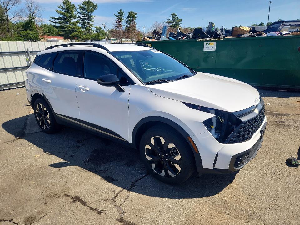 2024 Kia Sportage VIN 5XYK6CDF9RG202009 COPART salvage auction — FRONT END, RI - SALVAGE CERTIFICATE OF TITLE, sold $7,500 on 2026-07-02 (photo 4)