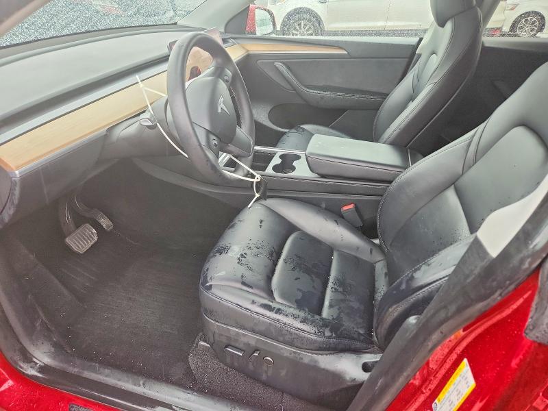 2023 Tesla Model y VIN 7SAYGAEE7PF776892 COPART salvage auction — FRONT END, Ut - Salvage Certificate, sold $12,200 on 2026-07-24 (photo 7)