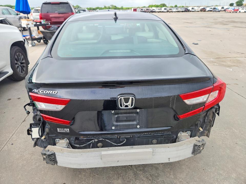 2018 Honda Accord VIN 1HGCV1F53JA158207 COPART salvage auction — REAR END, Tx - Salvage Vehicle Title, sold $7,700 on 2026-07-09 (photo 6)