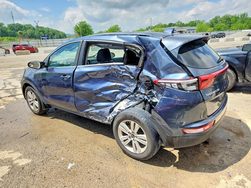 2017 Kia Sportage VIN KNDPM3AC7H7177094 COPART salvage auction — SIDE, Ky - Bill Of Sale/Part Only/No Titl, sold $1,850 on 2026-07-02 (photo 2)
