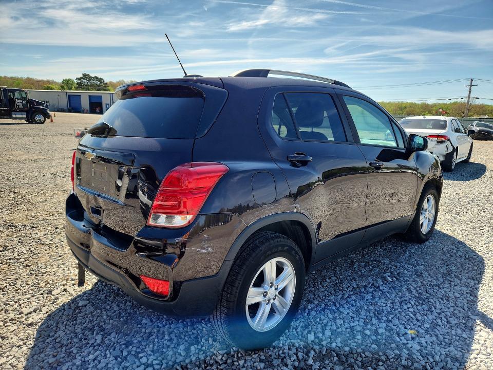 2021 Chevrolet Trax VIN KL7CJLSM2MB370188 COPART salvage auction — FRONT END, Ar - Cert Of Title-Salvage, sold $1,600 on 2026-07-06 (photo 3)