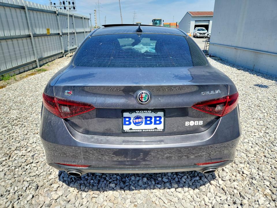 2018 Alfa romeo Giulia VIN ZARFAEDNXJ7563985 COPART salvage auction — FRONT END, Oh - Public Repo Sale - Clean, sold $250 on 2026-07-14 (photo 6)