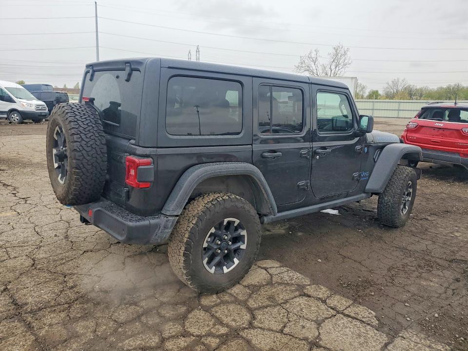 2024 Jeep Wrangler / VIN 1C4RJXR62RW318717 COPART salvage auction — FRONT END, Mi - Certificate Of Title, sold $25,500 on 2026-07-31 (photo 3)