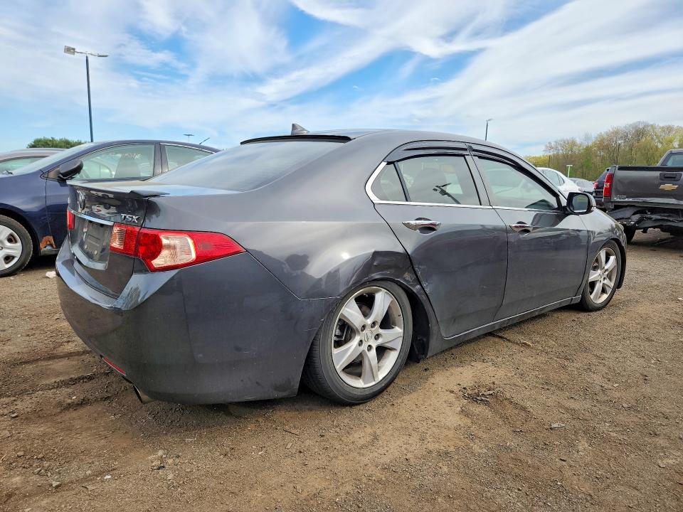 2012 Acura Tsx VIN JH4CU2F44CC029073 COPART salvage auction — REAR END, CT, sold $475 on 2026-07-16 (photo 3)