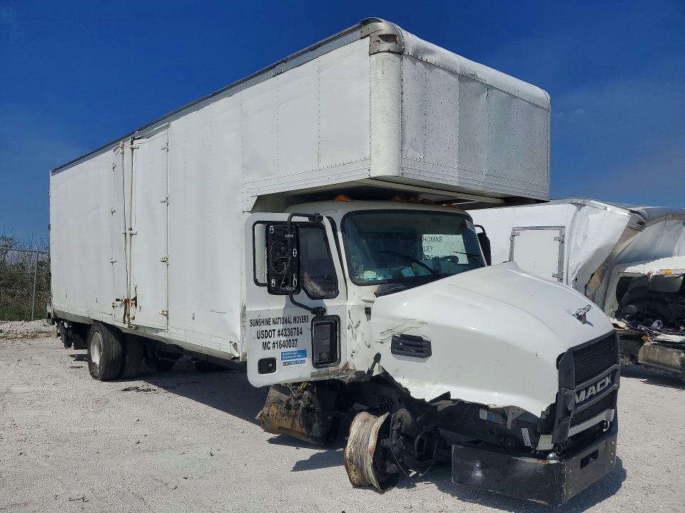 2022 Mack Md VIN 1M2MDBAA3NS003233 COPART salvage auction — SIDE, FL - CERTIFICATE OF DESTRUCTION, sold $4,650 on 2026-07-08 (photo 4)