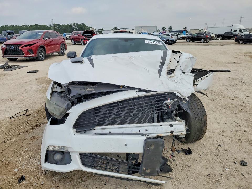 2016 Ford Mustang VIN 1FA6P8CF3G5298955 COPART salvage auction — FRONT END, TX - SALVAGE VEHICLE TITLE, sold $2,150 on 2026-07-10 (photo 5)