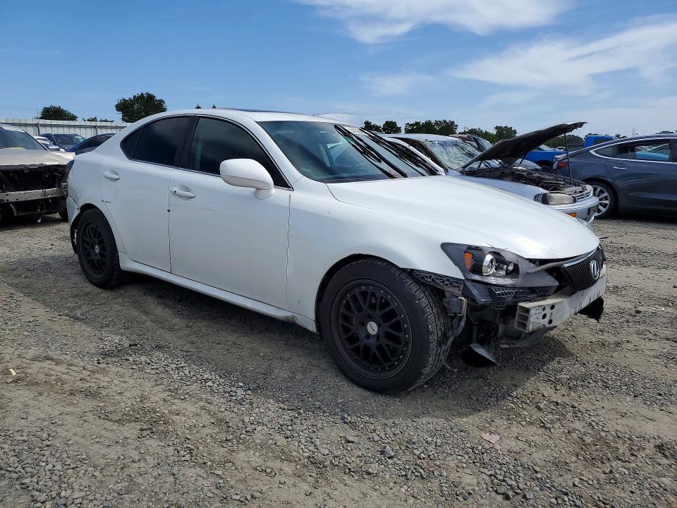 2007 Lexus Is 350 VIN JTHBE262172010256 COPART salvage auction — FRONT END, CA - SALVAGE CERTIFICATE, sold $550 on 2026-07-28 (photo 4)