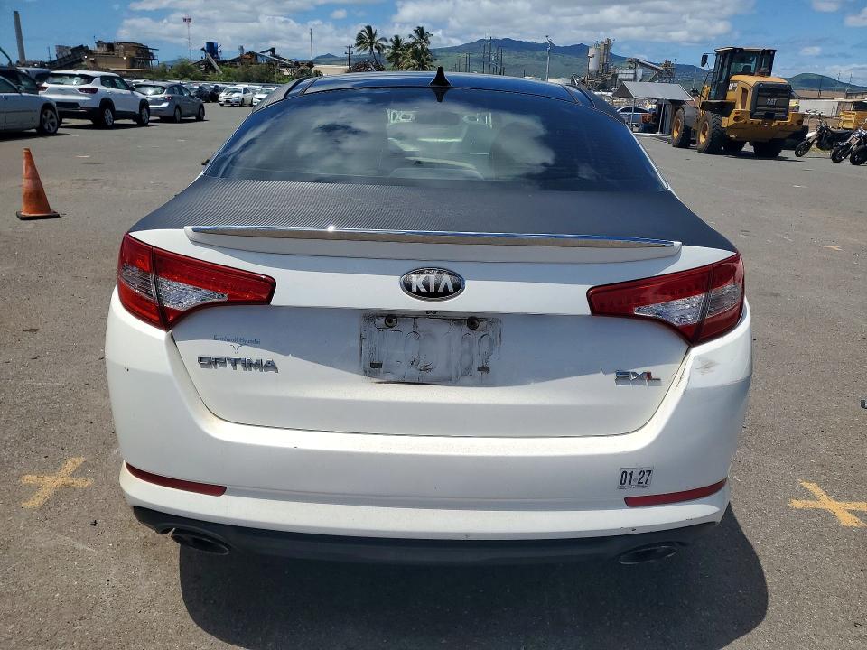 2013 Kia Optima VIN 5XXGR4A66DG206619 COPART salvage auction — FRONT END, Hi - Certificate Of Title, sold $25 on 2026-07-27 (photo 6)