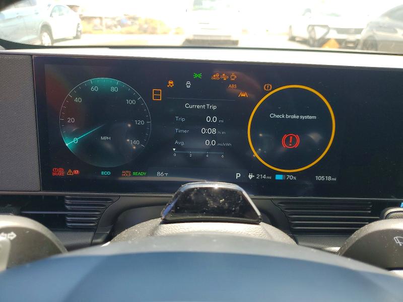 2025 Hyundai Ioniq 5 VIN 7YAKPDDC1SY009108 COPART salvage auction — FRONT END, Hi - Certificate Of Title, sold $2,150 on 2026-07-20 (photo 9)