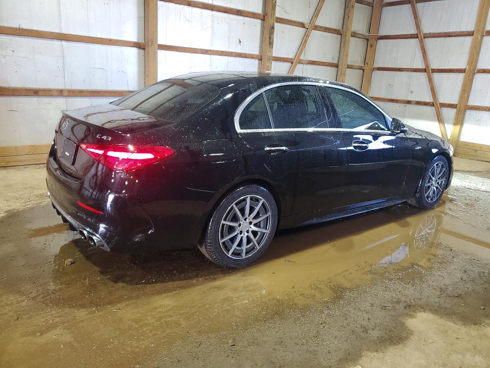 2023 Mercedes-benz C-klasse VIN W1KAF8HB7PR148441 COPART salvage auction — HAIL, OH, sold $25,250 on 2026-07-13 (photo 3)