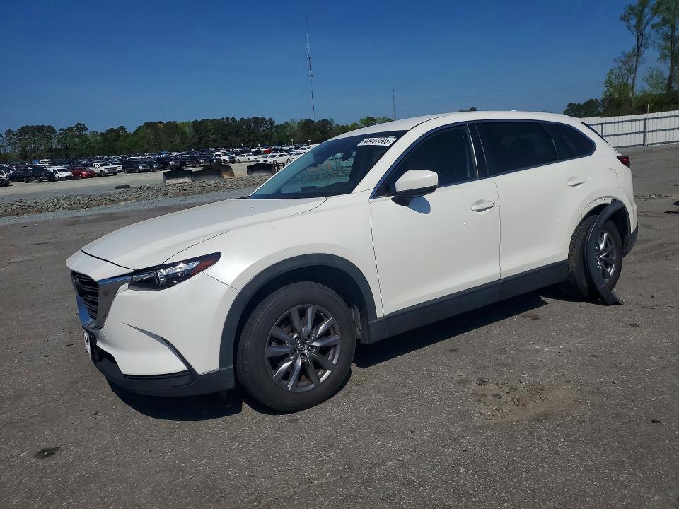2018 Mazda Cx-9 VIN JM3TCBBY0J0229869 COPART salvage auction — SIDE, Nc - Salvage Certificate Of Title, sold $700 on 2026-07-28 (photo 1)