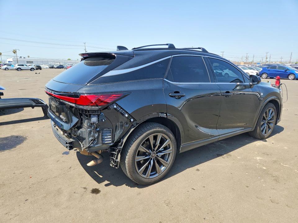 2024 Lexus Rx VIN 2T2BAMCA1RC053760 COPART salvage auction — REAR END, Salvage Title, sold $31,250 on 2026-07-20 (photo 3)