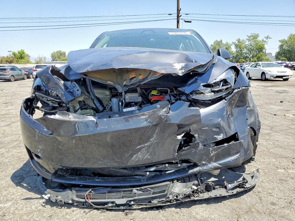 2024 Tesla Model y VIN 7SAYGDEE2RF089727 COPART salvage auction — FRONT END, Ca - Salvage Certificate, sold $9,900 on 2026-07-02 (photo 5)