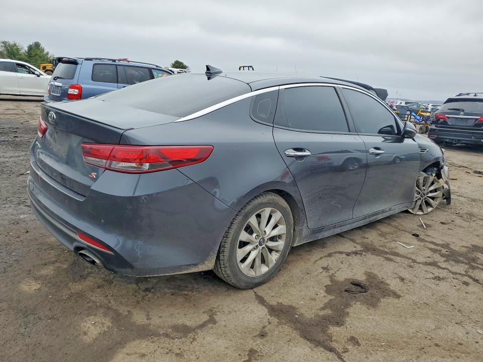 2018 Kia Optima VIN 5XXGT4L33JG188192 COPART salvage auction — FRONT END, PA, sold $825 on 2026-07-17 (photo 3)