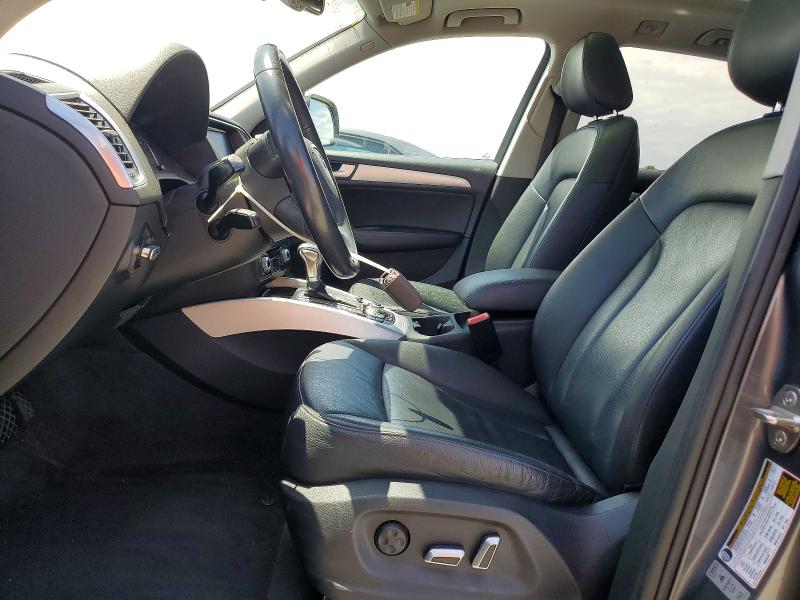 2017 Audi Q5 VIN WA1L2AFP1HA054490 COPART salvage auction — FRONT END, Ca - Salvage Certificate, sold $4,700 on 2026-07-10 (photo 7)