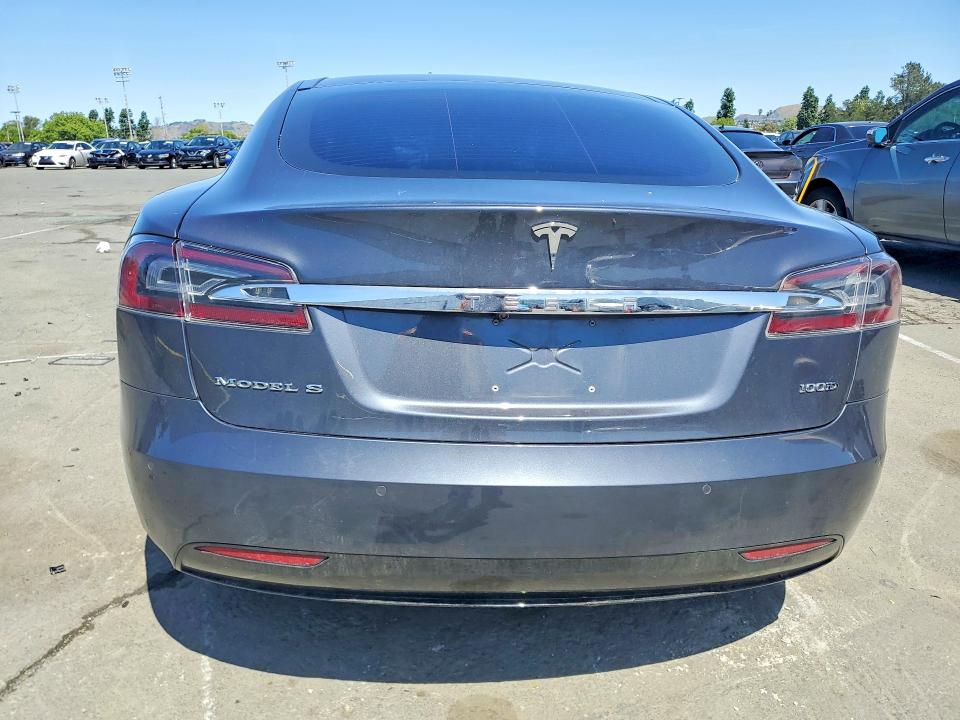 2018 Tesla VIN 5YJSA1E27JF292867 COPART salvage auction — FRONT END, Salvage Title, sold $5,400 on 2026-07-17 (photo 6)