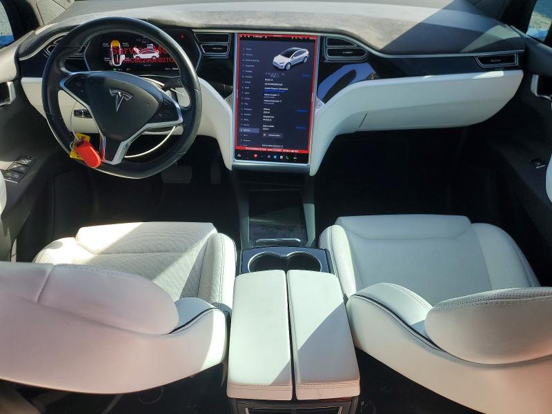 2016 Tesla Model x VIN 5YJXCBE29GF021128 COPART salvage auction — FRONT END, Nc - Salvage Certificate Of Title, sold $200 on 2026-07-29 (photo 8)