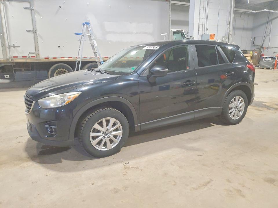 2016 Mazda Cx-5 VIN JM3KE2CY7G0815109 COPART salvage auction — SIDE, NS - SALVAGE TITLE, sold $3,100 on 2026-07-09 (photo 1)