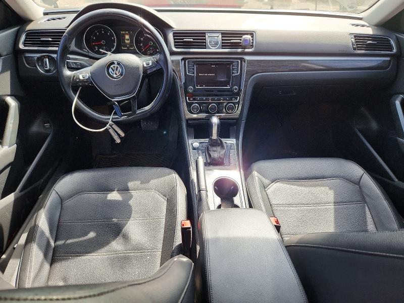 2017 Volkswagen Passat VIN 1VWGT7A36HC077907 COPART salvage auction — HAIL, Ks - Cert Of Title-Salvage, sold $3,000 on 2026-07-09 (photo 8)