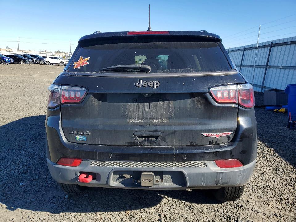 2021 Jeep Compass VIN 3C4NJDDB0MT599805 COPART salvage auction — FRONT END, Id - Certificate Of Title, sold $400 on 2026-07-09 (photo 6)