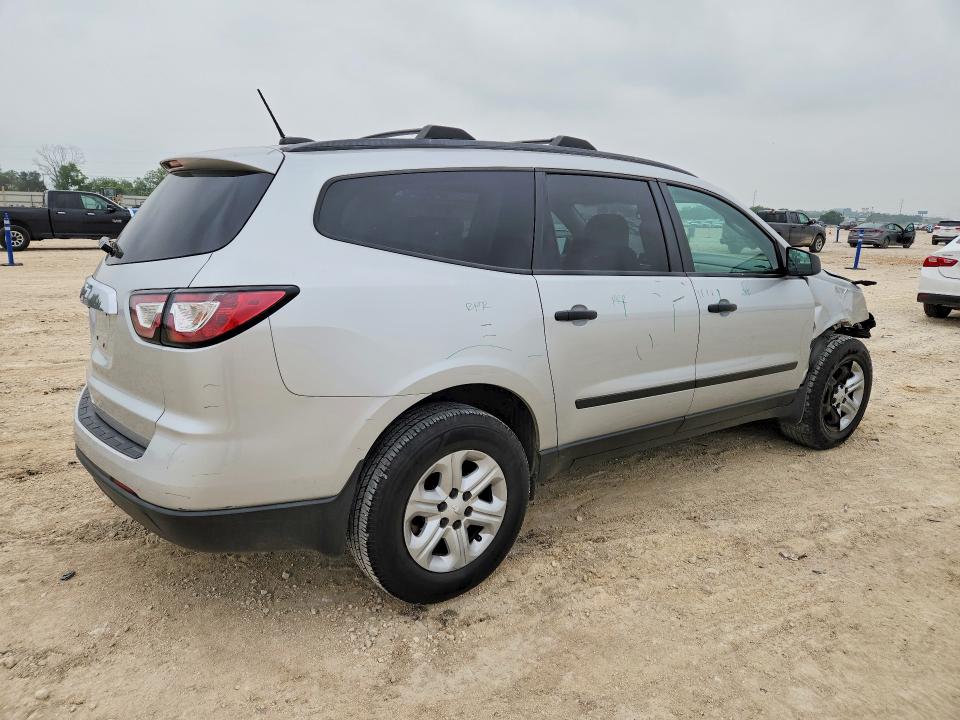 2017 Chevrolet Traverse VIN 1GNKRFED0HJ261851 COPART salvage auction — FRONT END, Tx - Salvage Vehicle Title, sold $1,700 on 2026-07-02 (photo 3)