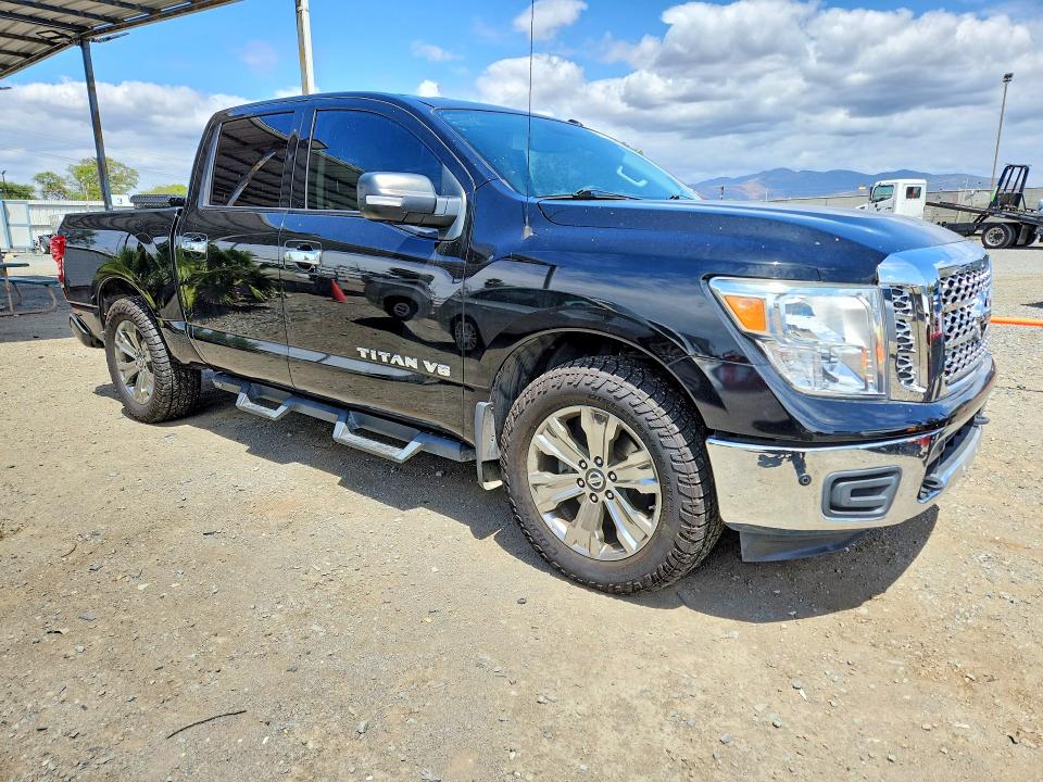 2018 Nissan TITAN VIN 1N6AA1E57JN529684 COPART salvage auction — REAR END, Ca - Salvage Certificate, sold $9,200 on 2026-07-24 (photo 4)