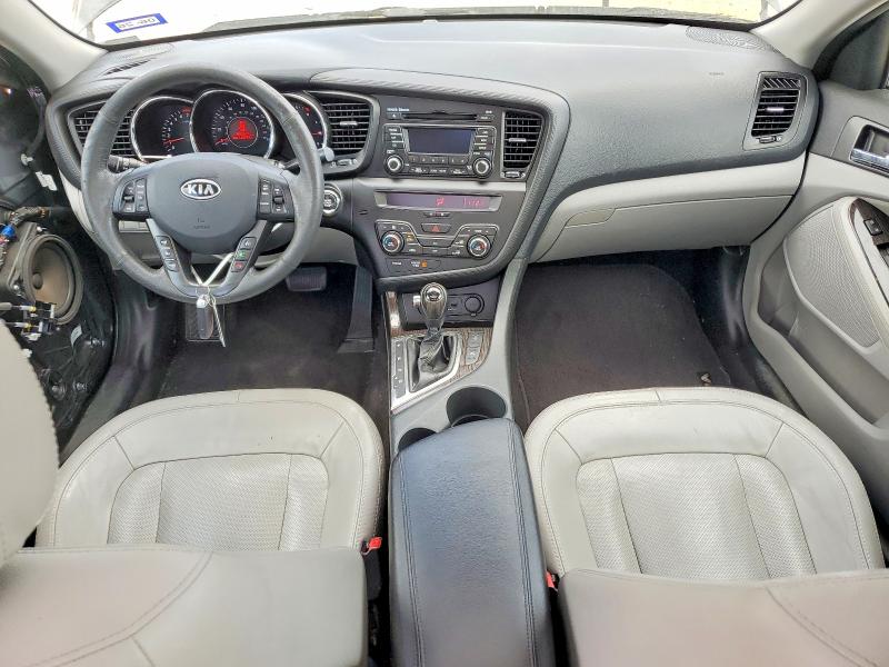 2011 Kia Optima VIN KNAGN4A74B5097063 COPART salvage auction — FRONT END, Tx - Salvage Vehicle Title, sold $400 on 2026-07-13 (photo 8)