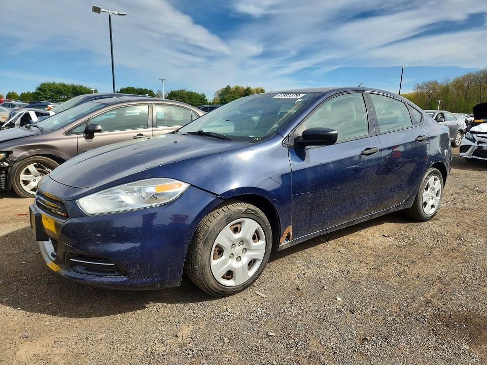 2013 Dodge Dart VIN 1C3CDFAA4DD304379 COPART salvage auction — HAIL, Ny - Certificate Of Title, sold $1,900 on 2026-07-09 (photo 1)