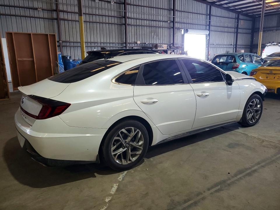 2021 Hyundai Sonata VIN 5NPEL4JA0MH115573 COPART salvage auction — FRONT END, Fl - Cert Of Title Slvg Rebuildable, sold $3,300 on 2026-07-27 (photo 3)