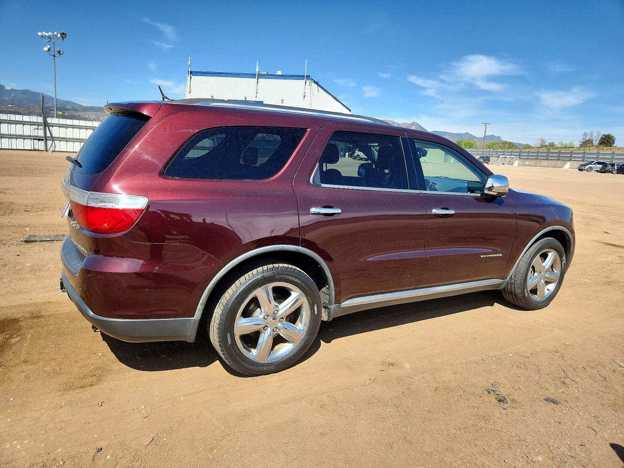 2012 Dodge Durango VIN 1C4SDJETXCC159312 COPART salvage auction — Mechanical, CO - DIS/DLR/EXP ONLY CLEAN TITLE, sold $275 on 2026-07-01 (photo 3)