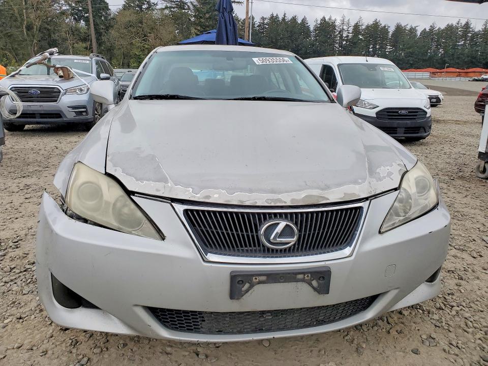 2007 Lexus Is 250 VIN JTHBK262X72049744 COPART salvage auction — FRONT END, Wa - Aff In Lieu Of Title - Rebuilt, sold $175 on 2026-07-31 (photo 5)
