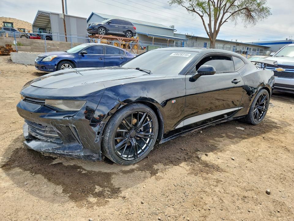 2017 Chevrolet Camaro VIN 1G1FB1RS1H0185551 COPART salvage auction — HAIL, Nm - Cert Of Title-Salvage, sold $200 on 2026-07-09 (photo 1)